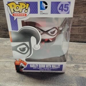 Funko Pop! heroes 45 Harley Quinn With Mallet DC Comics New
